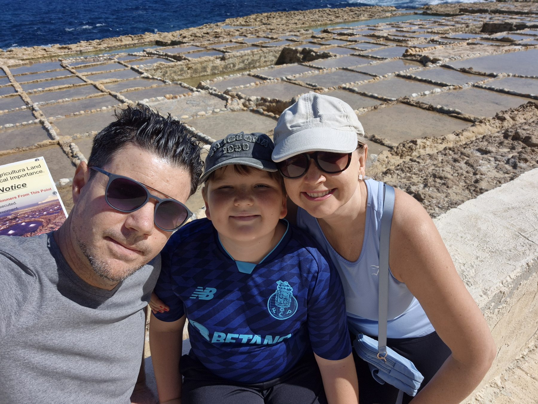 The salt pans at Marsalforn